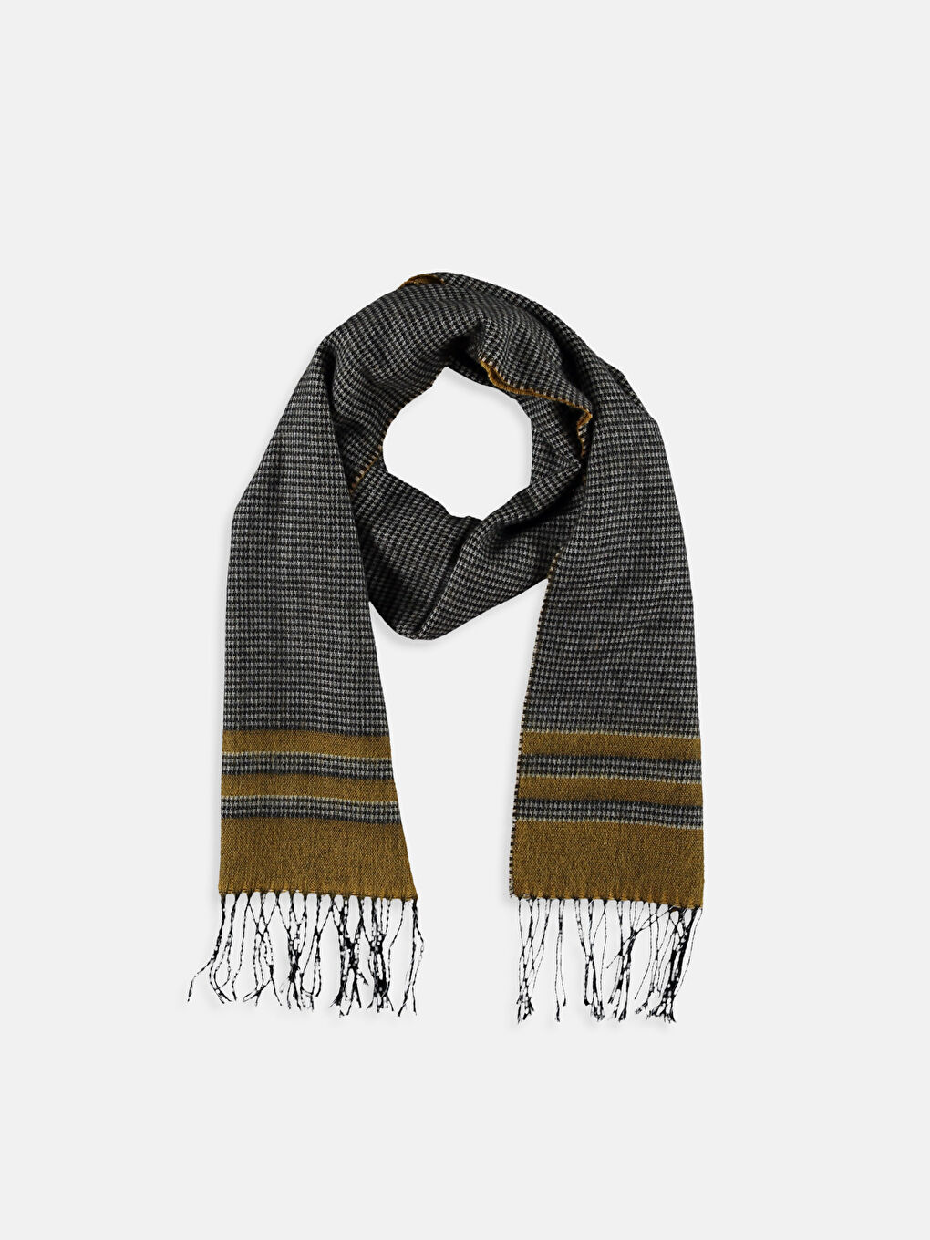 Man YELLOW Scarf-1