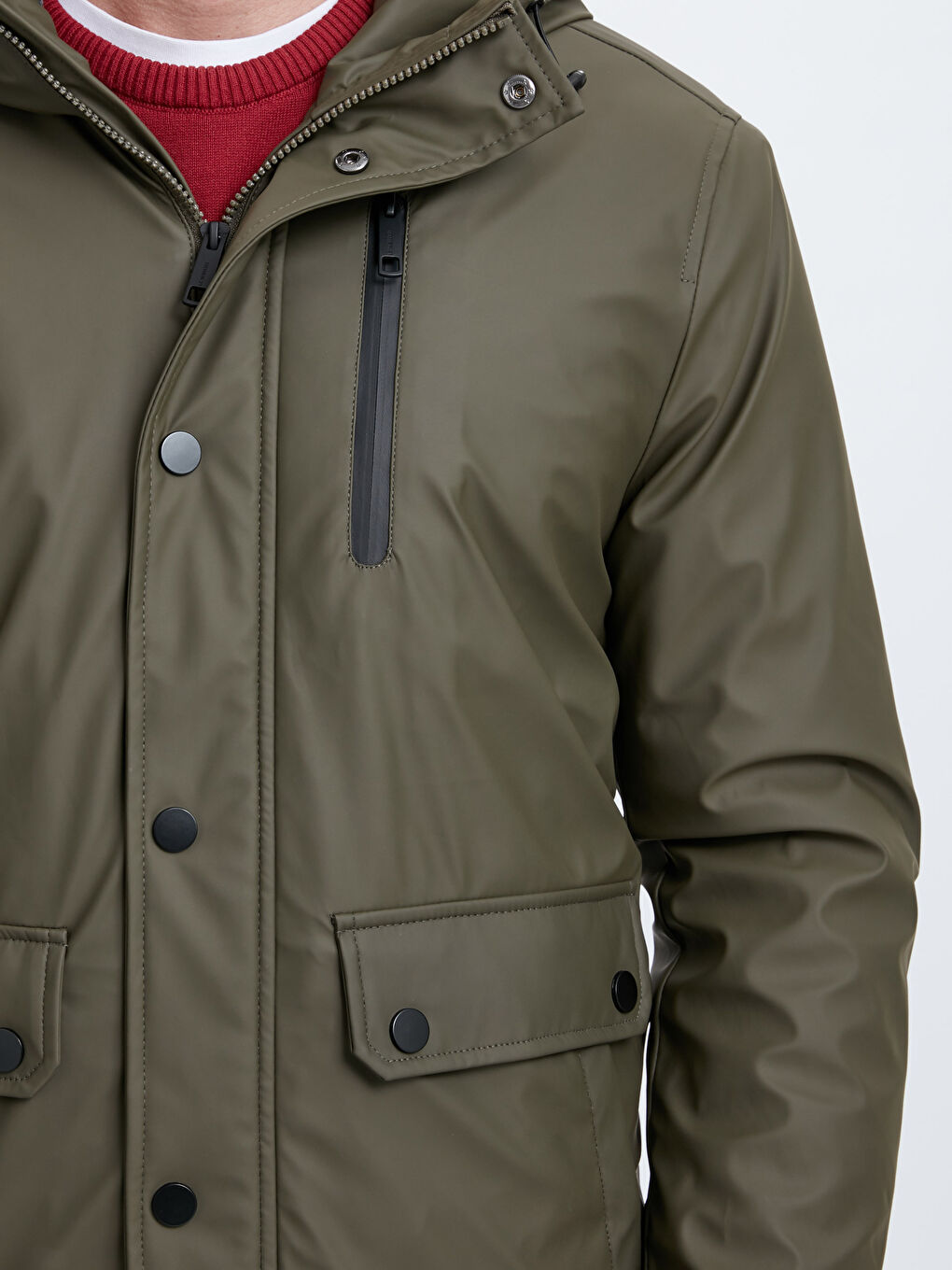 Man KHAKI Coat-4