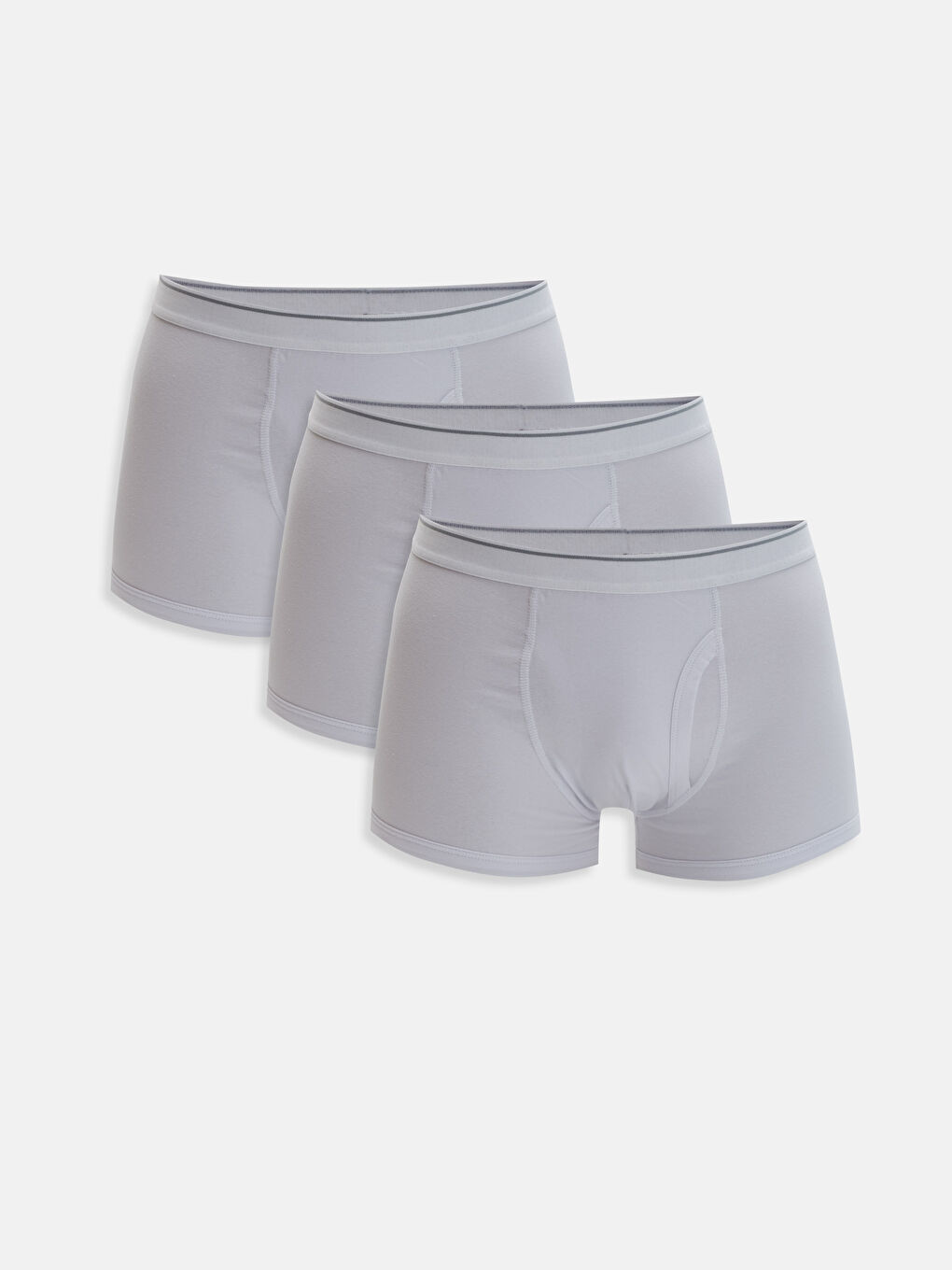 Man WHITE Boxer Briefs