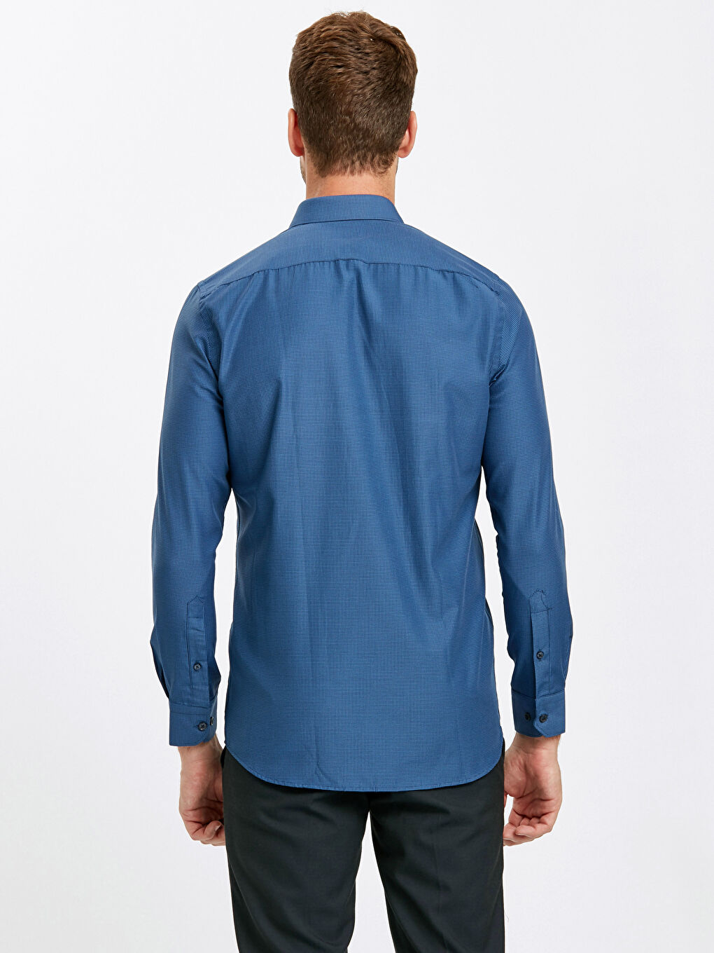 قميص أزرق فاتح رجال-2