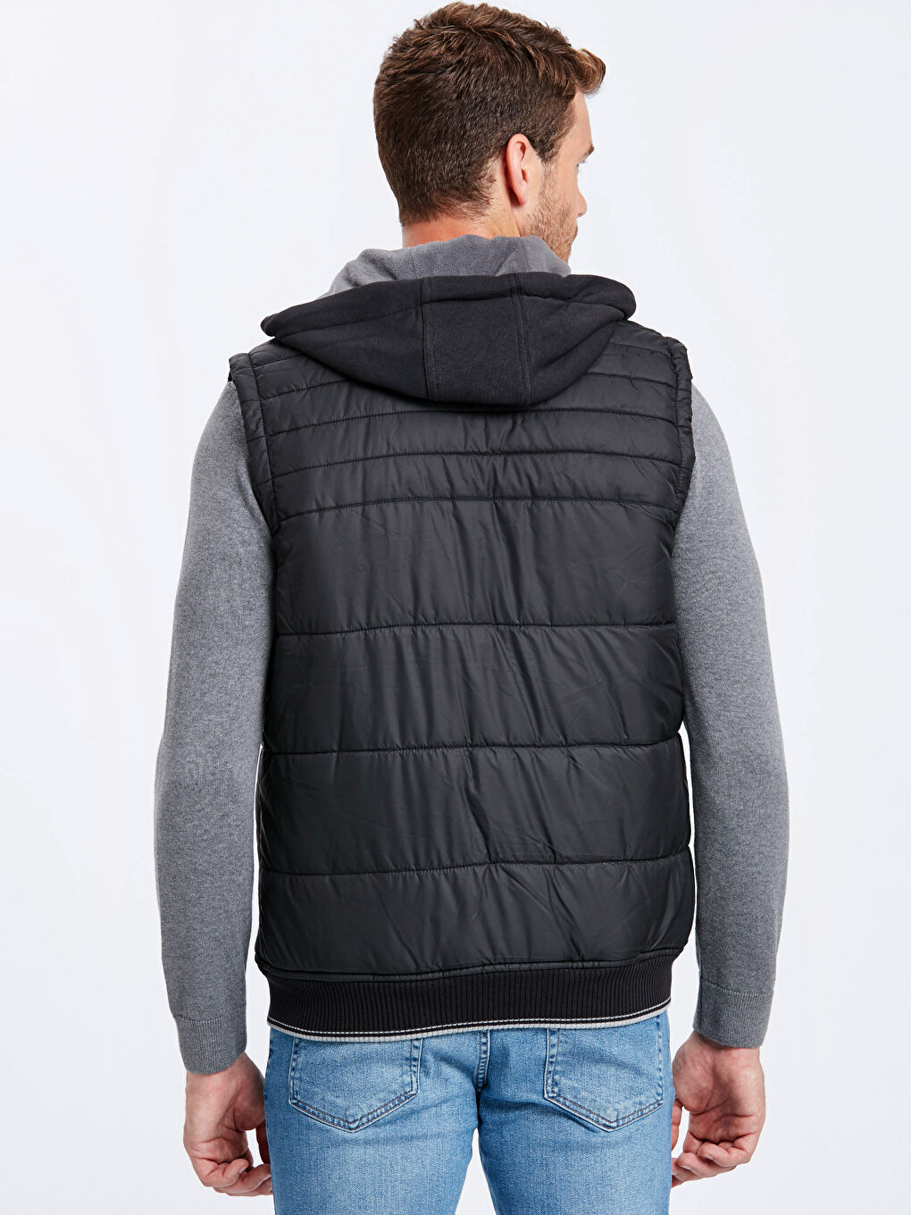 Man BLACK Waistcoat-2