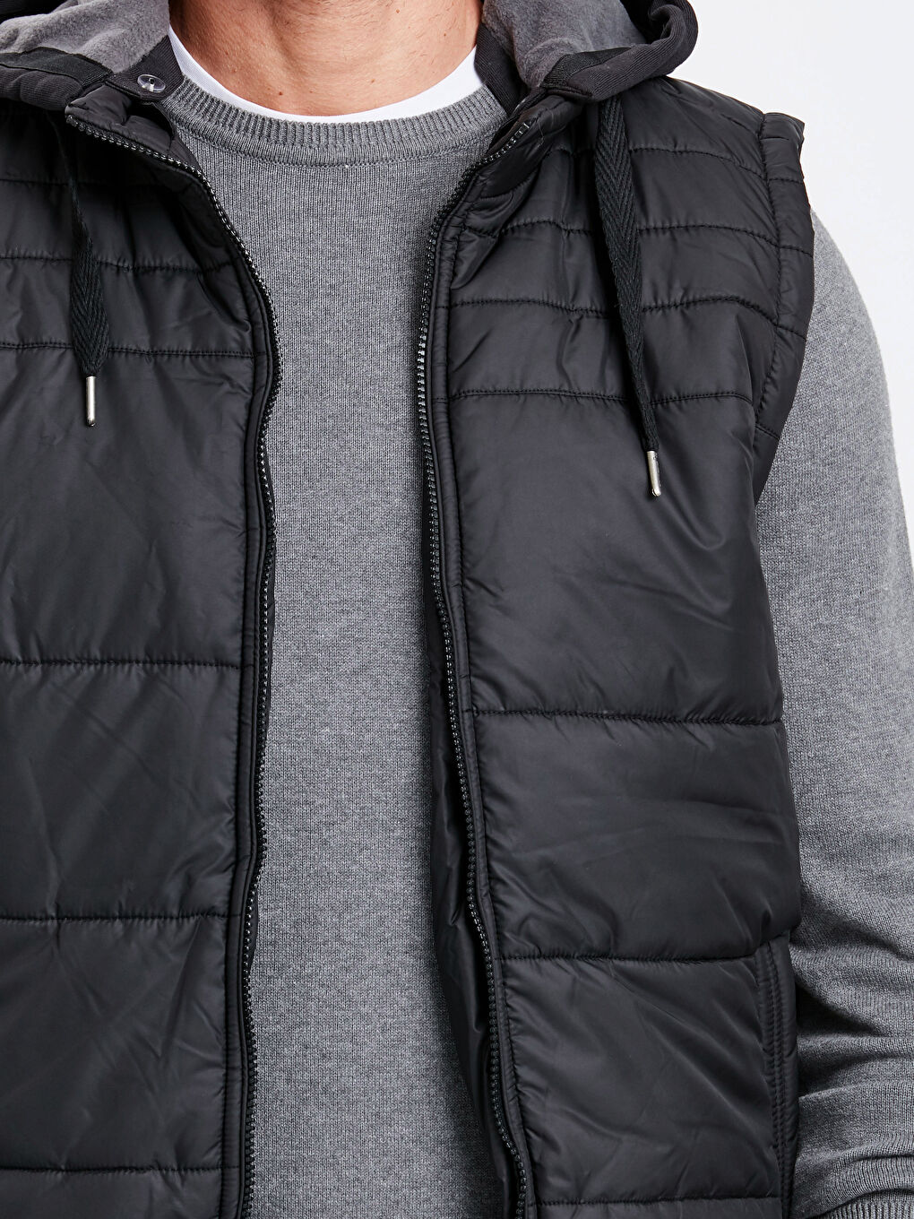 Man BLACK Waistcoat-5