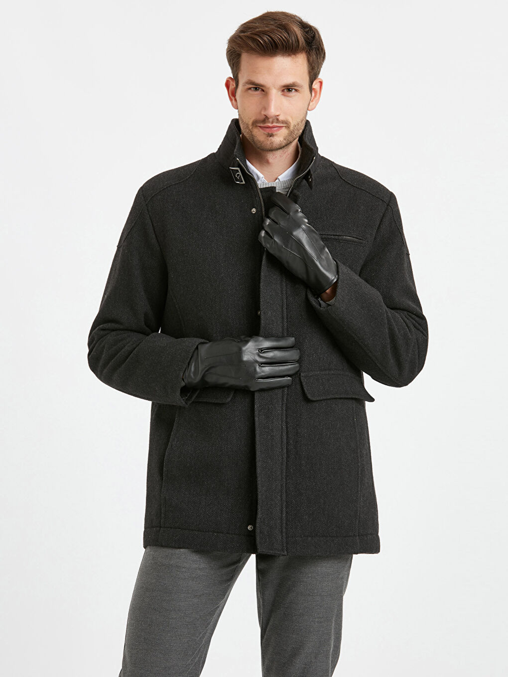 LCW ACCESSORIES Мъж Черно Ръкавици -8W2922Z8-HEG