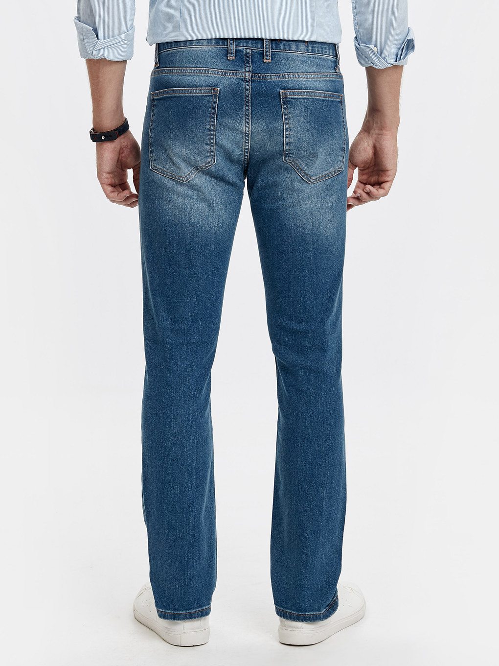 İndigo Erkek Jean Pantolon-2