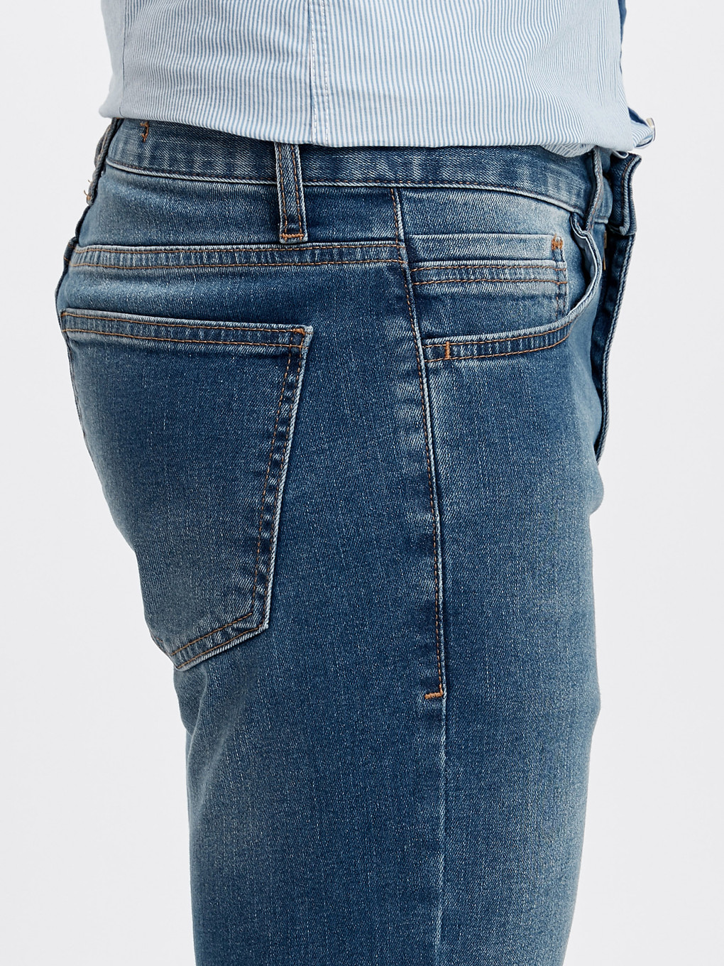 İndigo Erkek Jean Pantolon-3