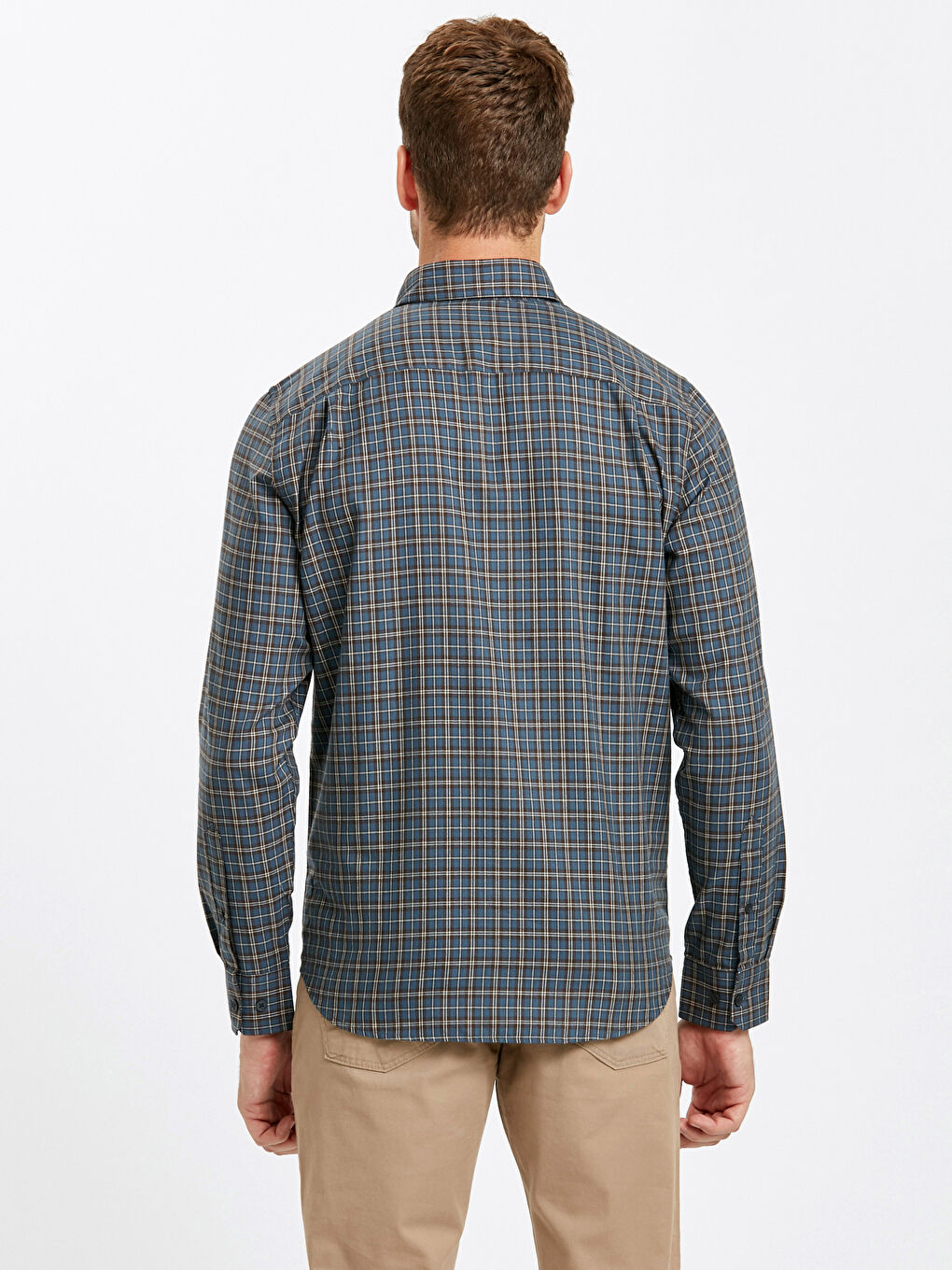 Ерлер ақшыл қоңыр Жейде-1