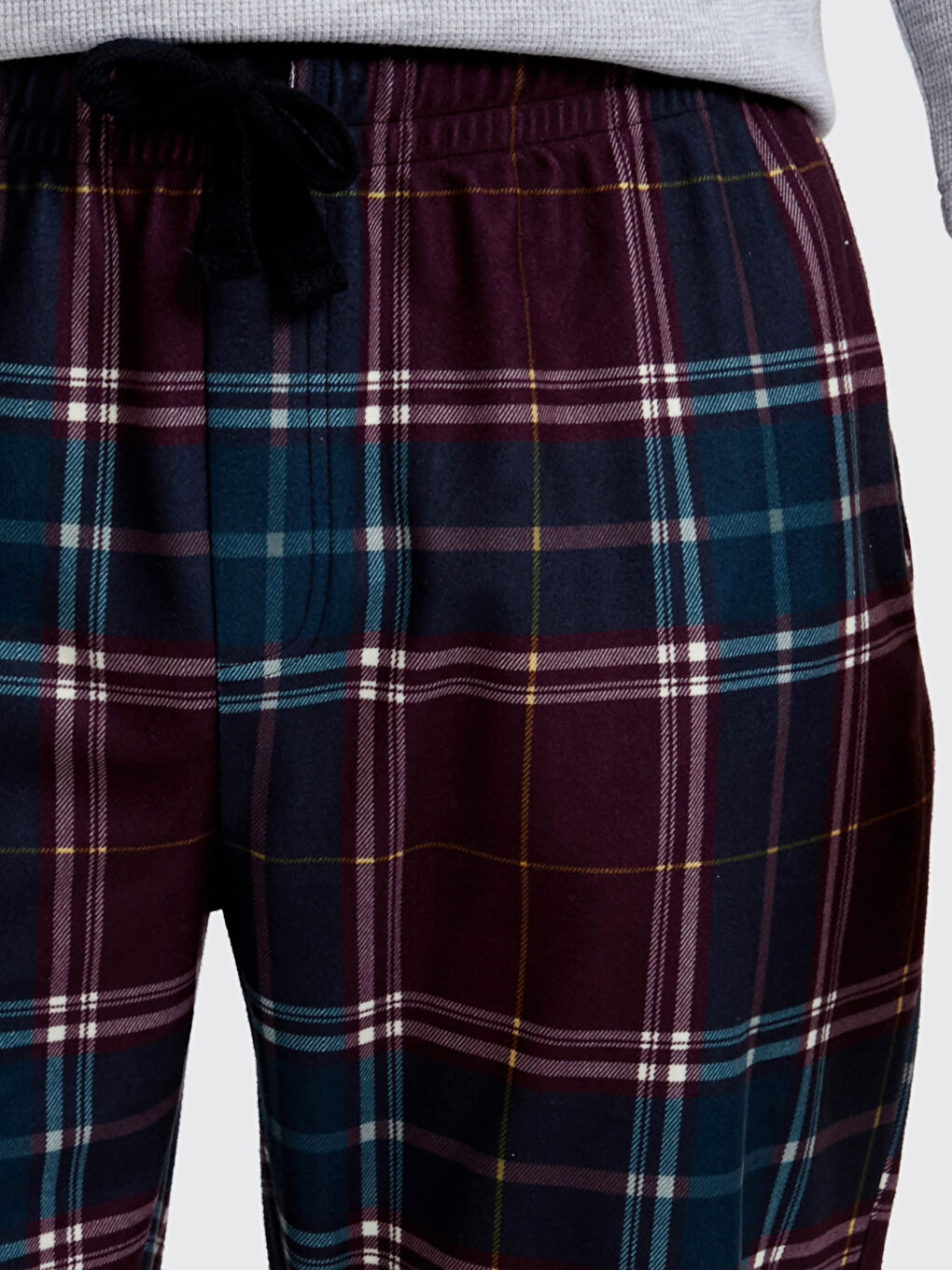 Мъж Бордо Комплект пижами-2