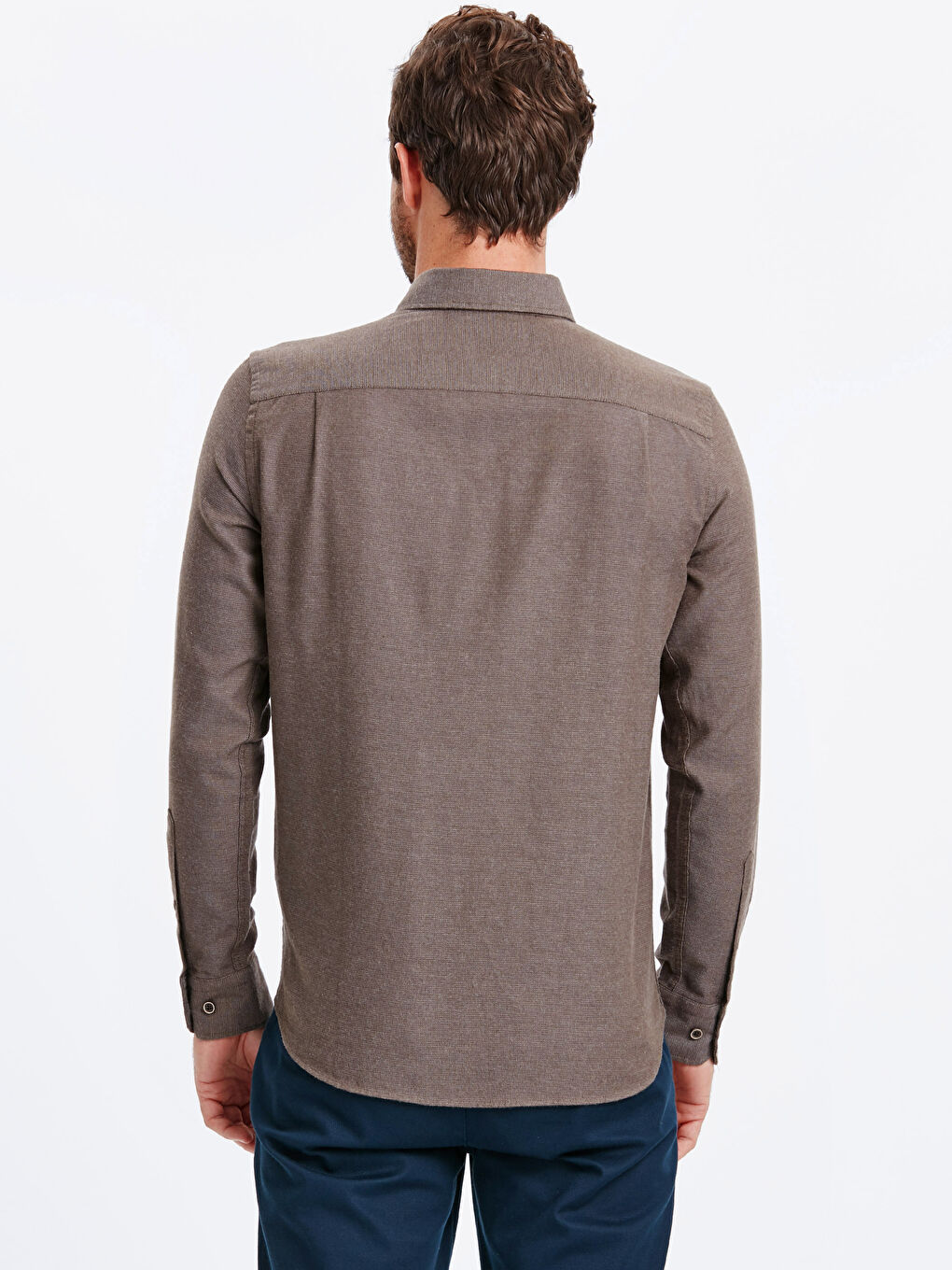 Chemise BEIGE Homme-1