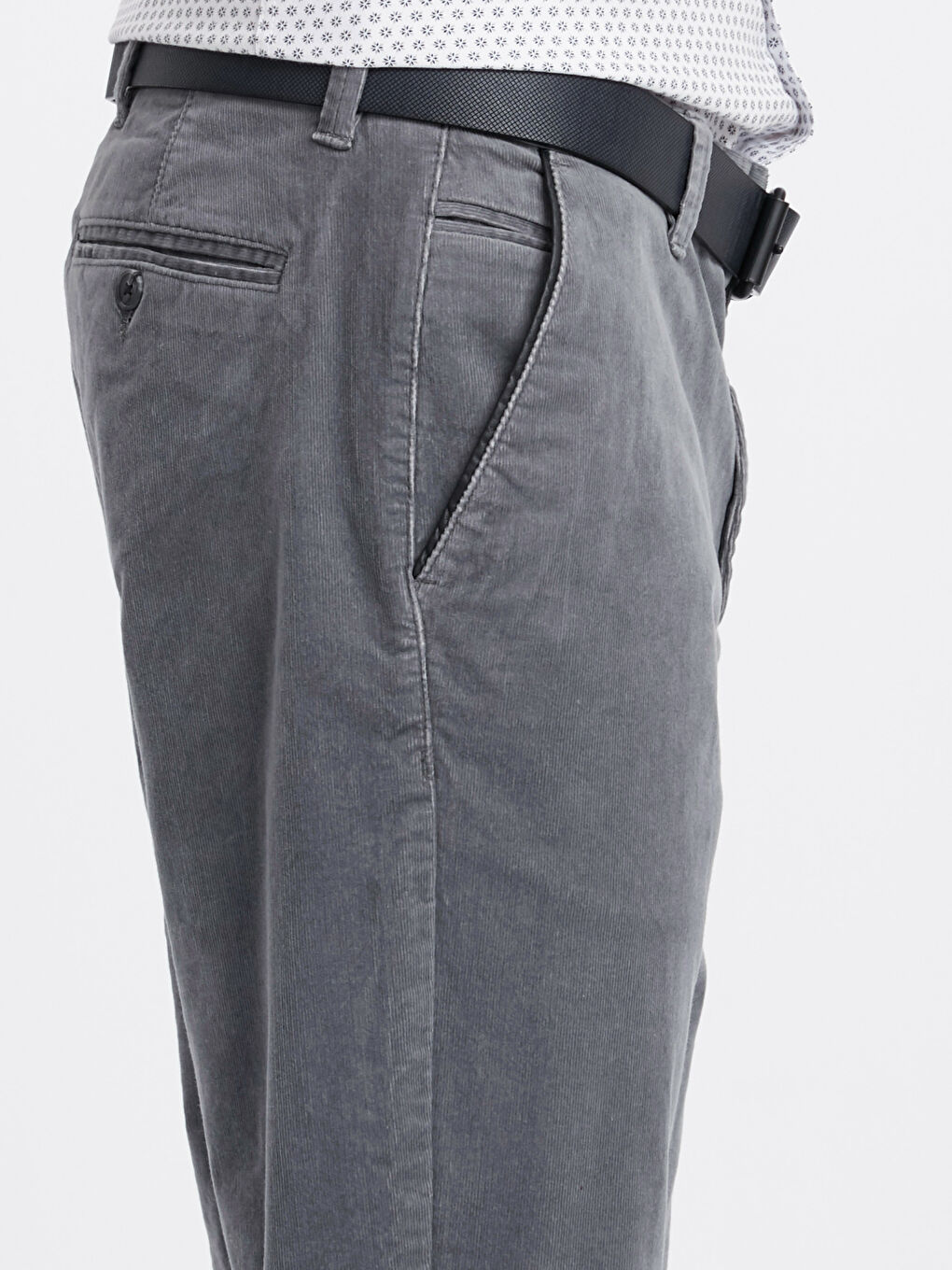 Pantalon GRIS Homme-3