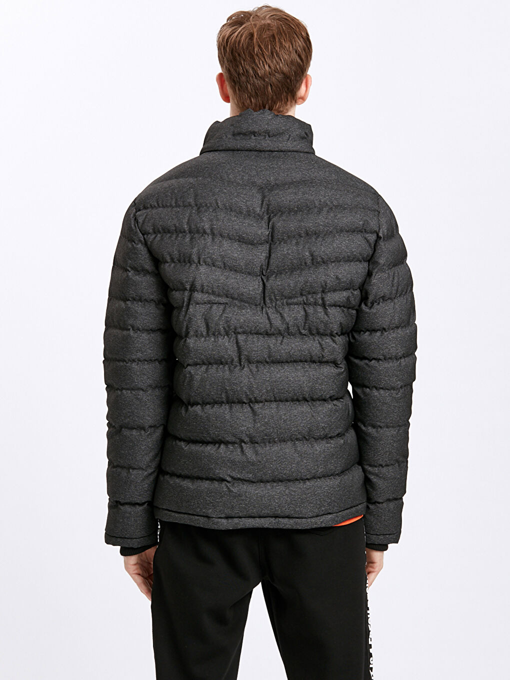 Man GREY Puffer Coat-2