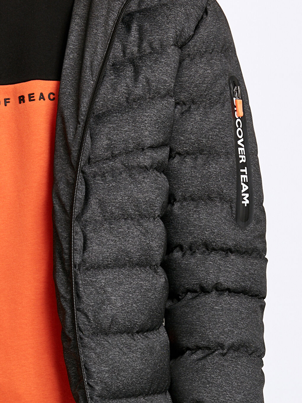 Man GREY Puffer Coat-5