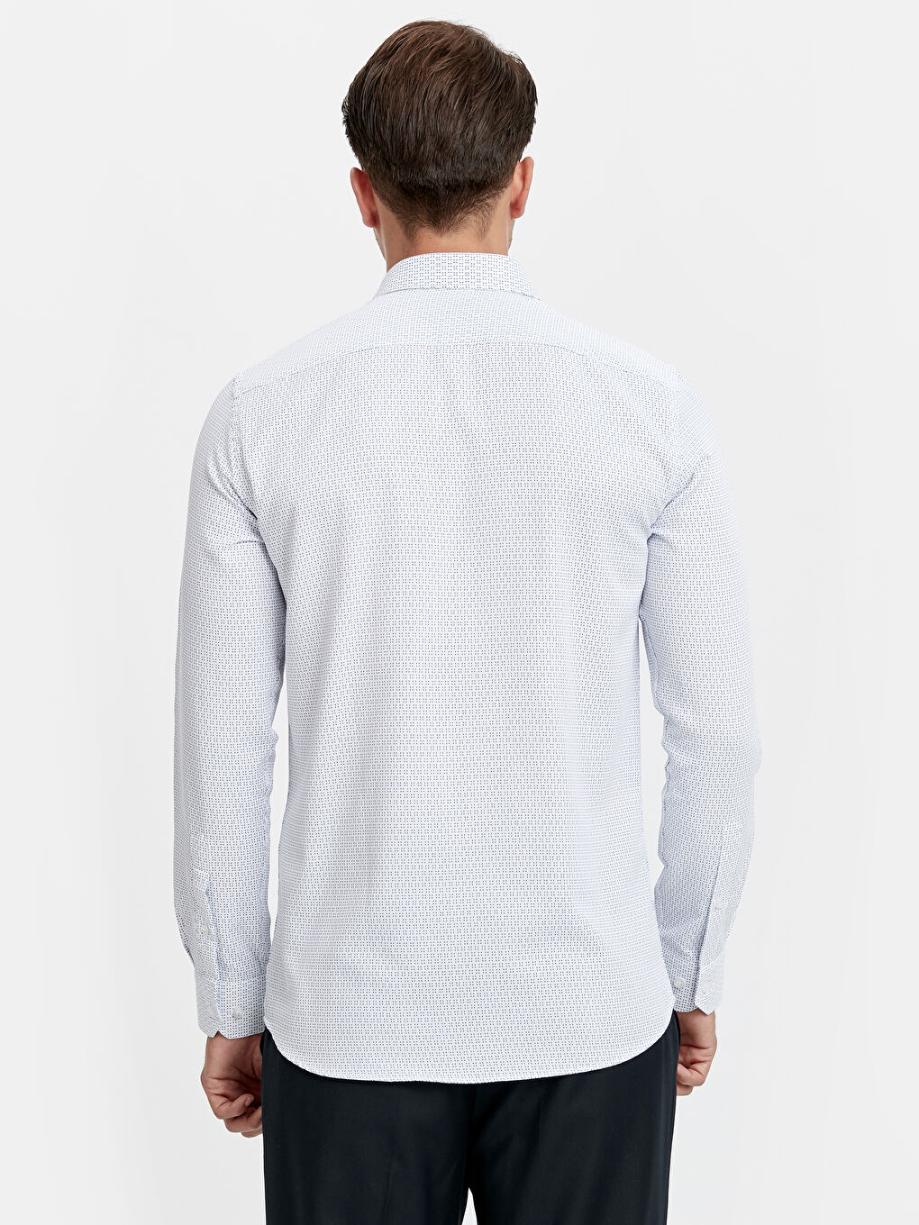 Man WHITE Shirt-1
