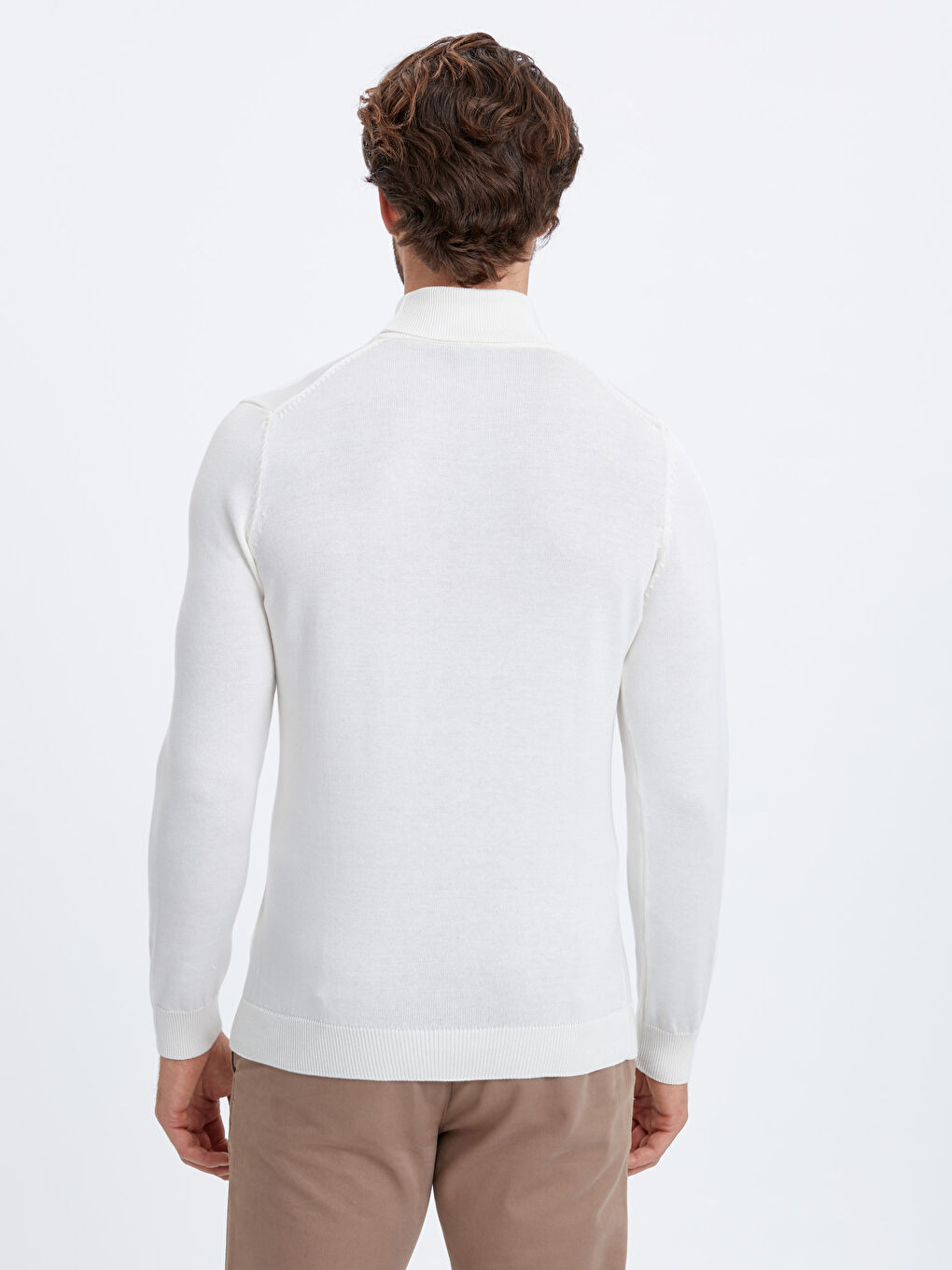 Man ECRU Sweater-1