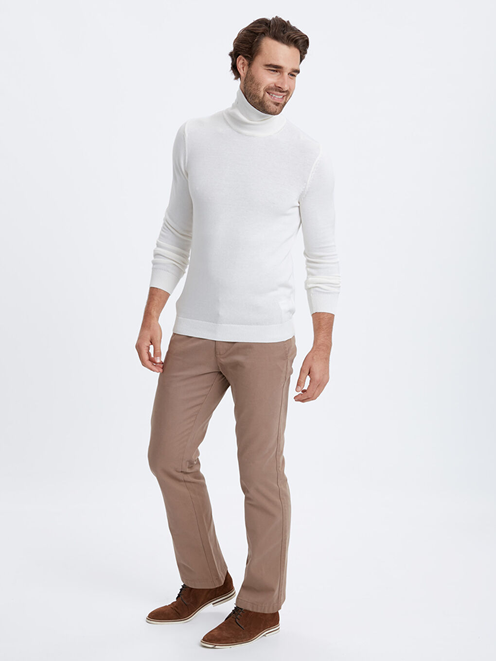 Man ECRU Sweater-2