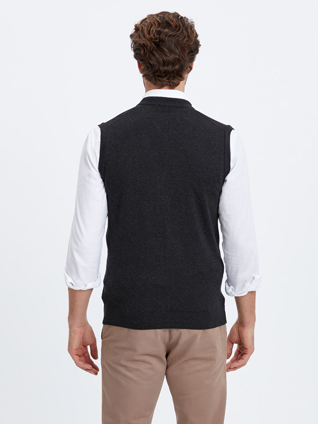 Antrasit Melanj Süveter-1