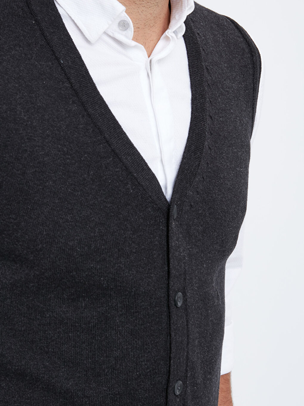 Antrasit Melanj Süveter-3