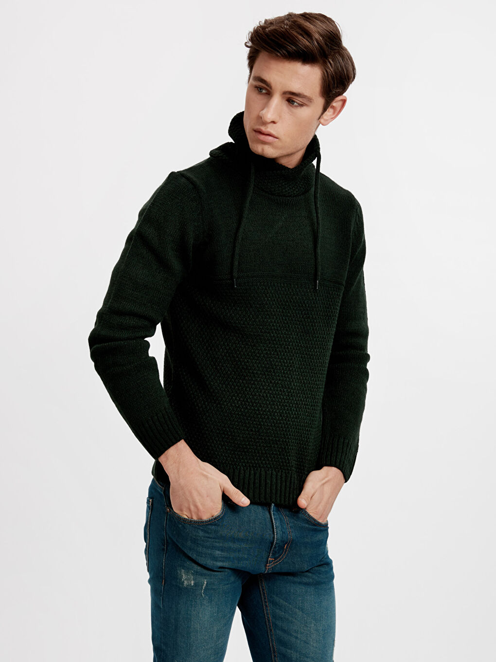 XSIDE Man GREEN Sweater -8W4651Z8-J1W