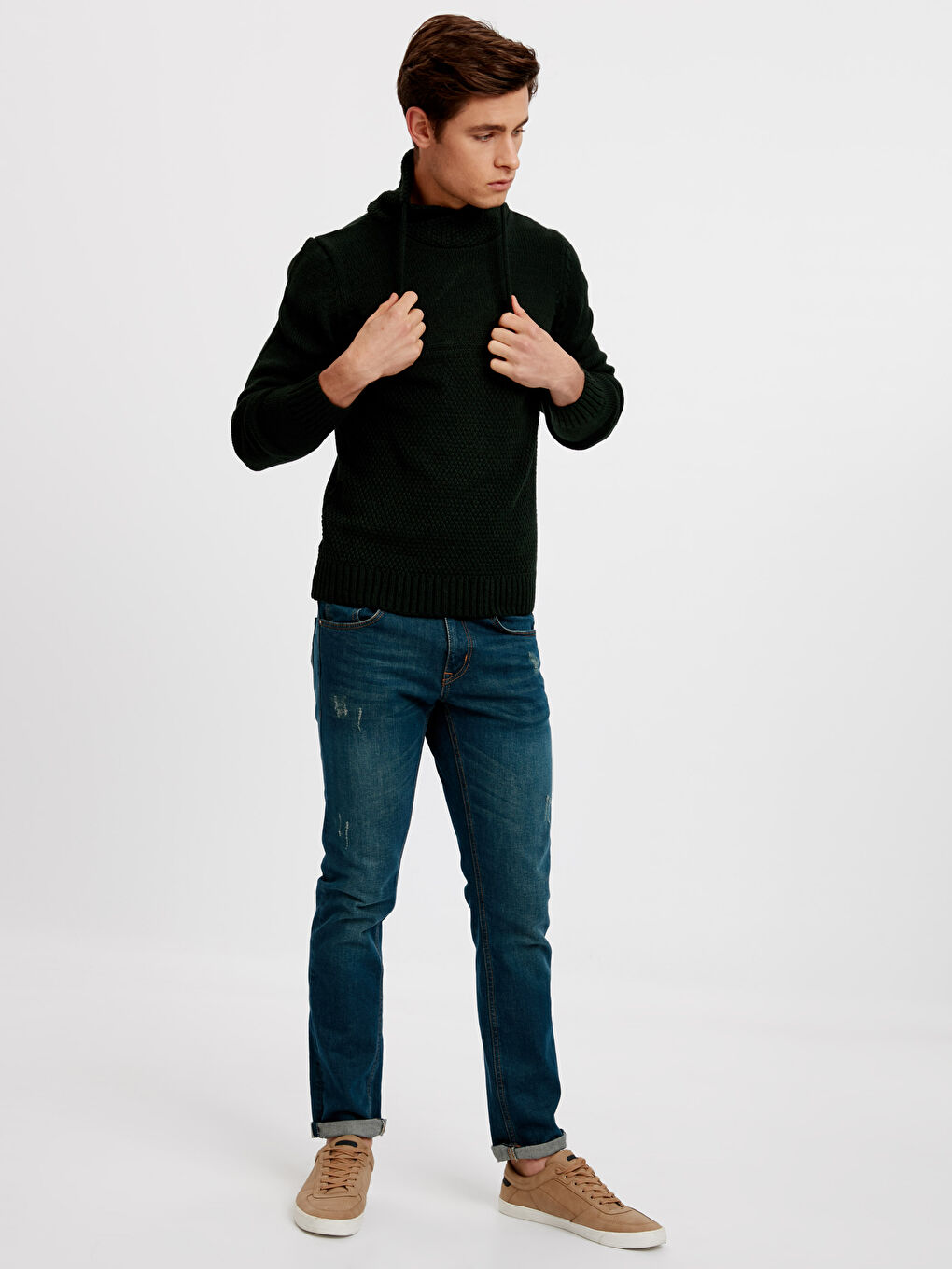XSIDE Man GREEN Sweater -8W4651Z8-J1W