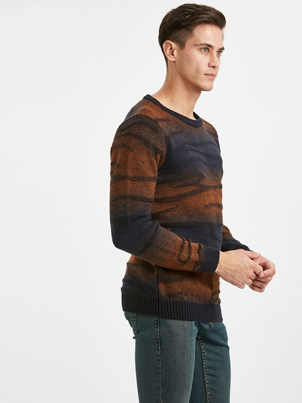 XSIDE Mann GELB Pullover -8W4717Z8-EDN