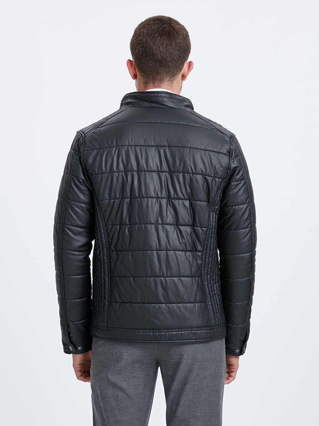 LCWAIKIKI Classic Deri Görünümlü Mont -8W4760Z8-CVL