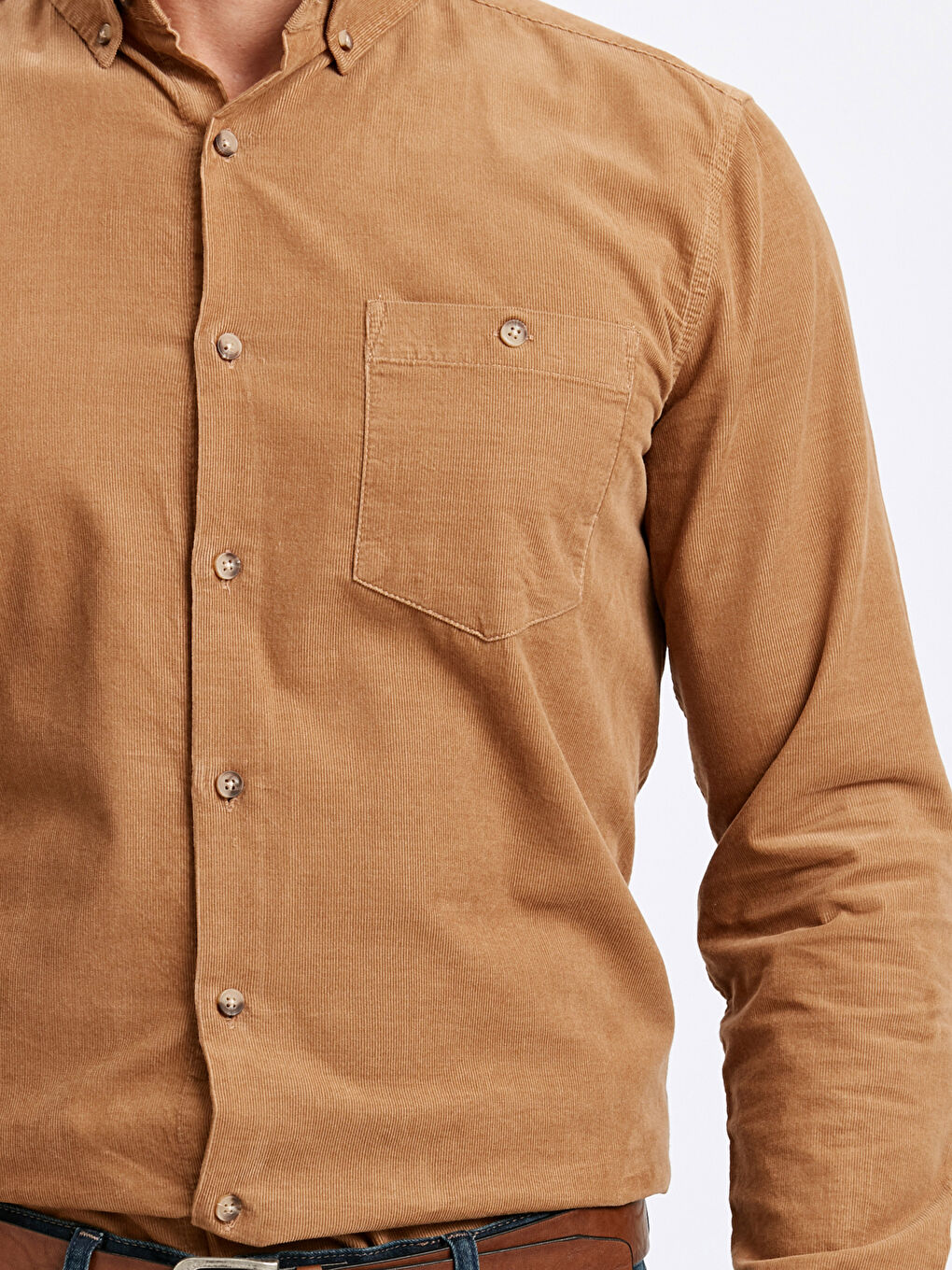 Chemise BEIGE Homme-3