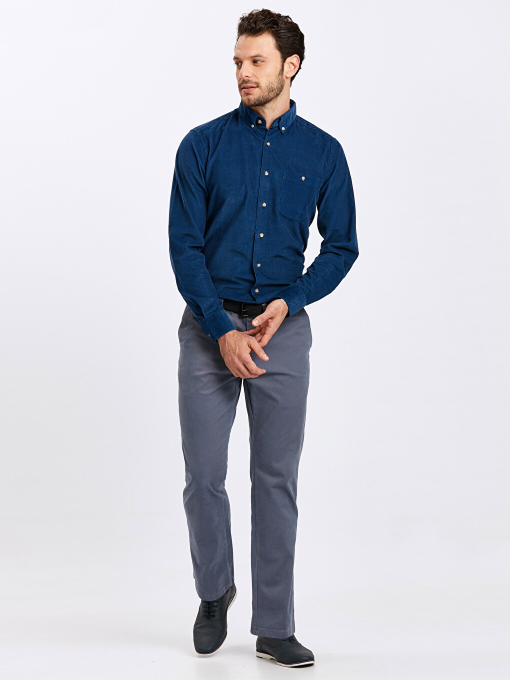 Man Indigo Shirt-2