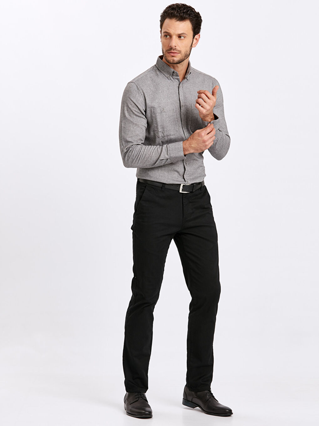 Man GREY Shirt-2
