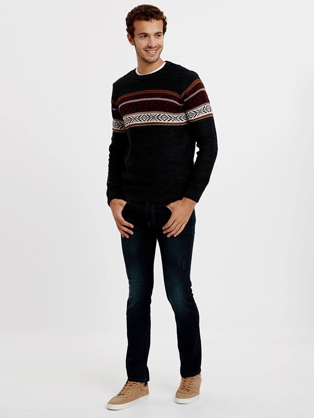 Lacivert Lacıvert Kazak-2