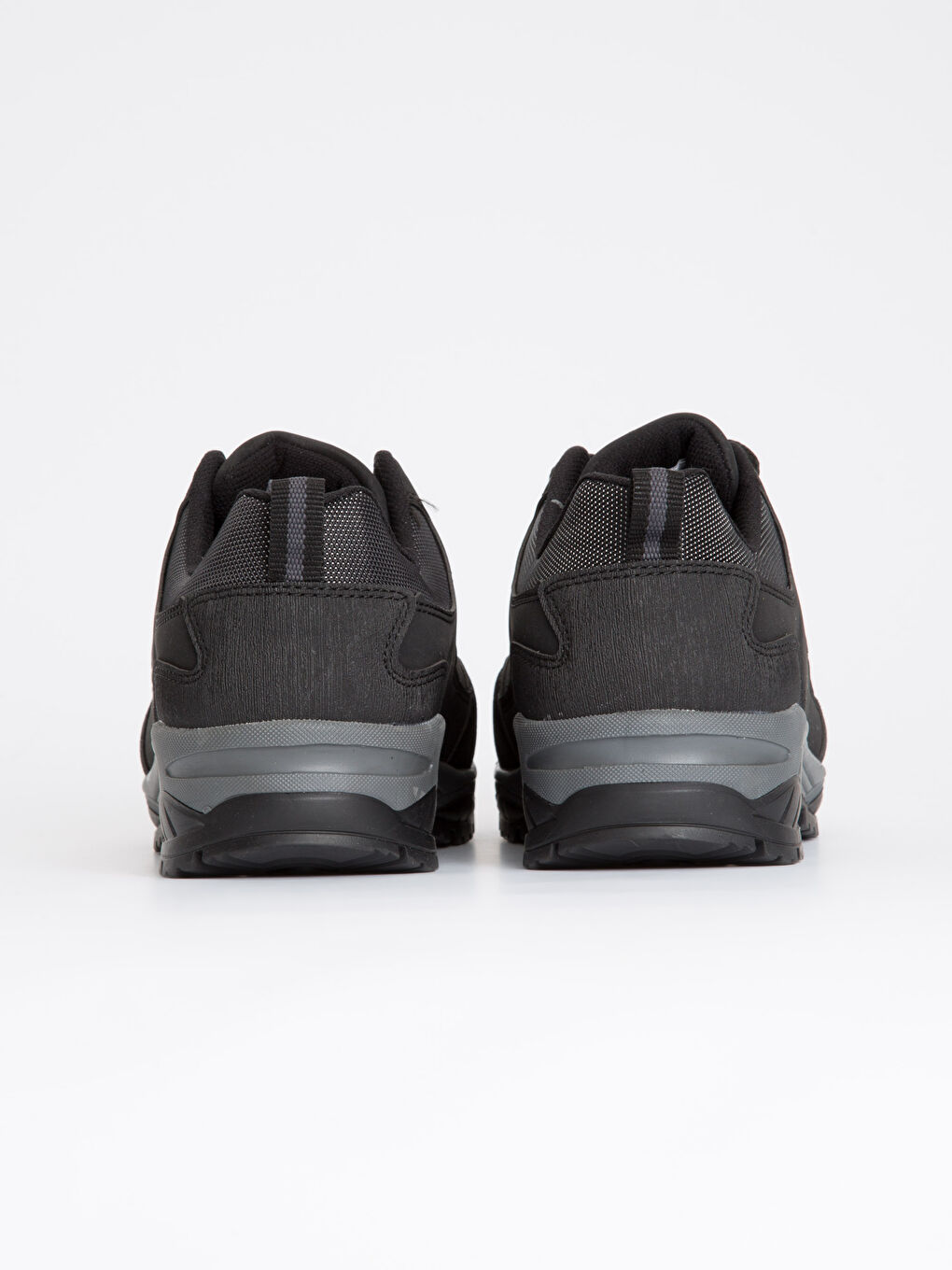 Siyah Erkek Bağcıklı Günlük Trekking Ayakkabı-3