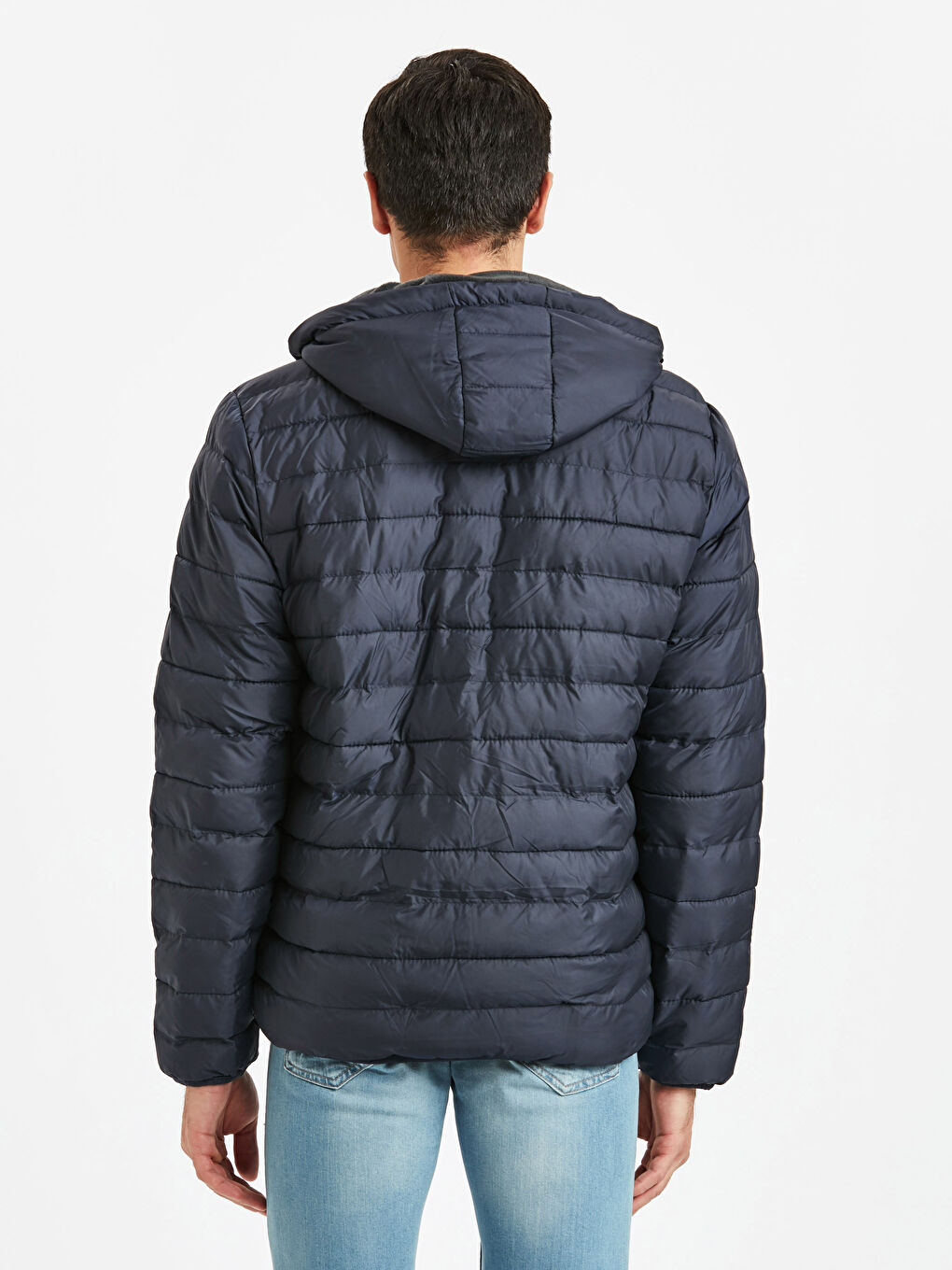 Man NAVY Puffer Coat-3