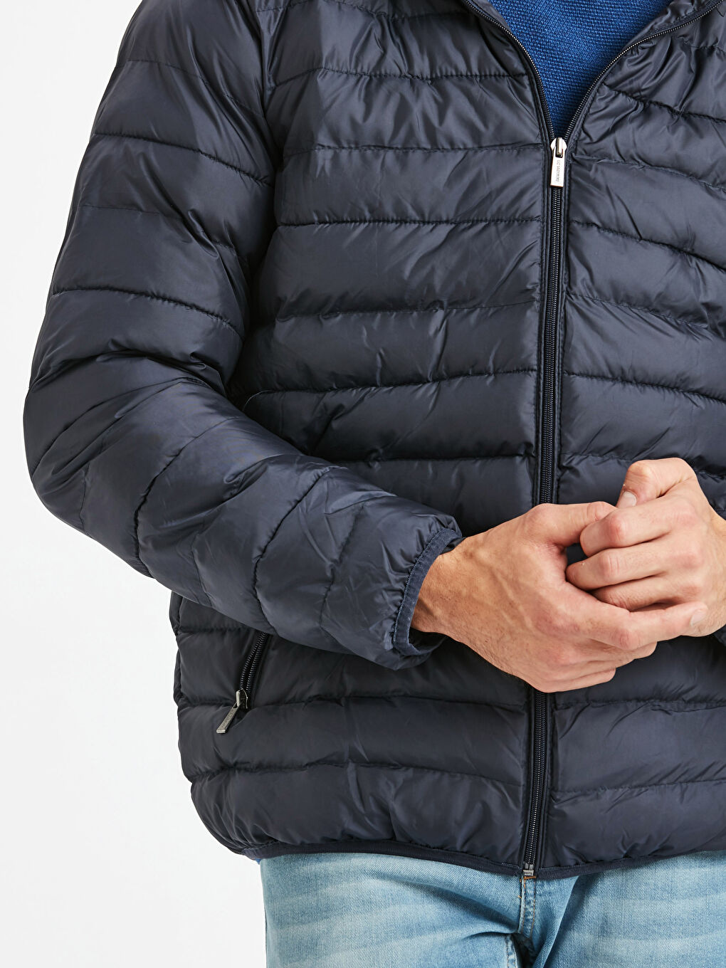 Man NAVY Puffer Coat-5