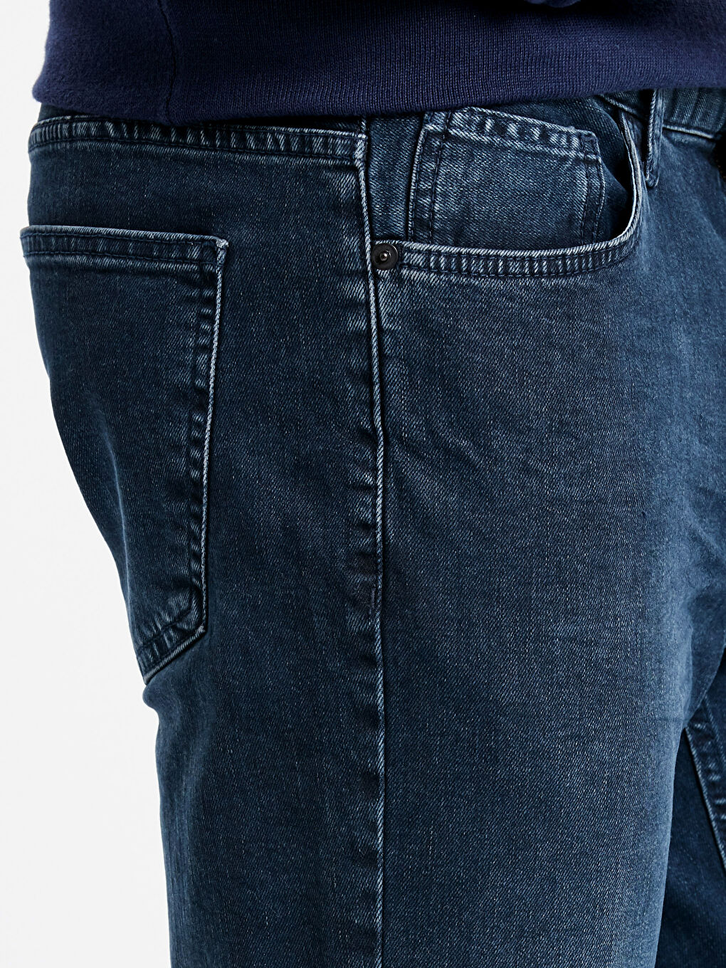 İndigo Koyu Rodeo Jean Pantolon-3