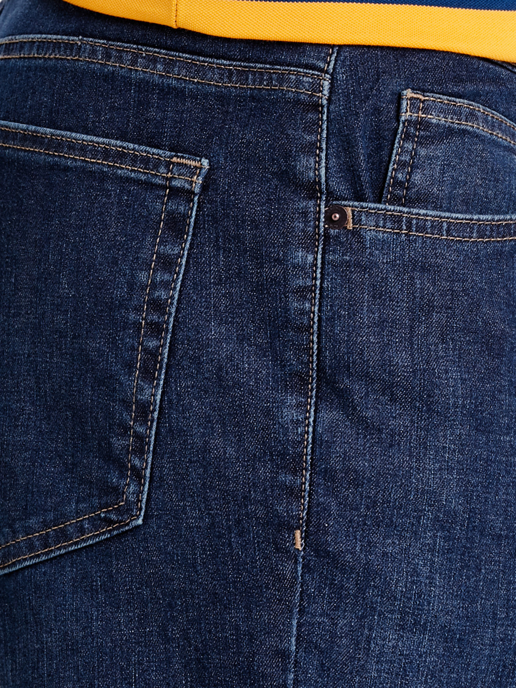 Orta İndigo Rodeo Jean Pantolon-3