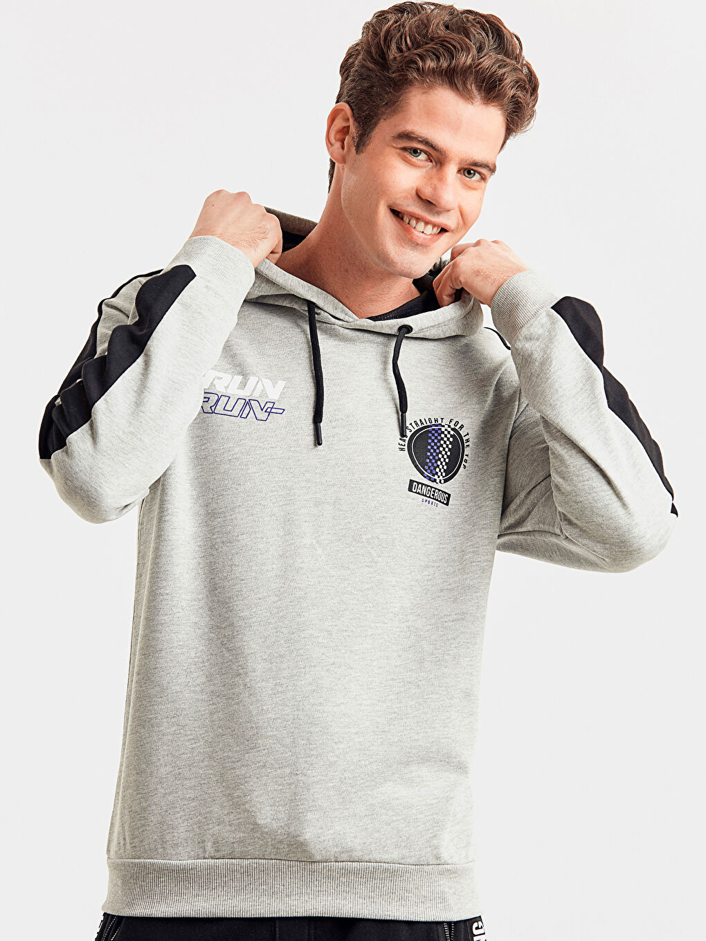 XSIDE Man GREY Sweatshirt -8W8600Z8-J2A