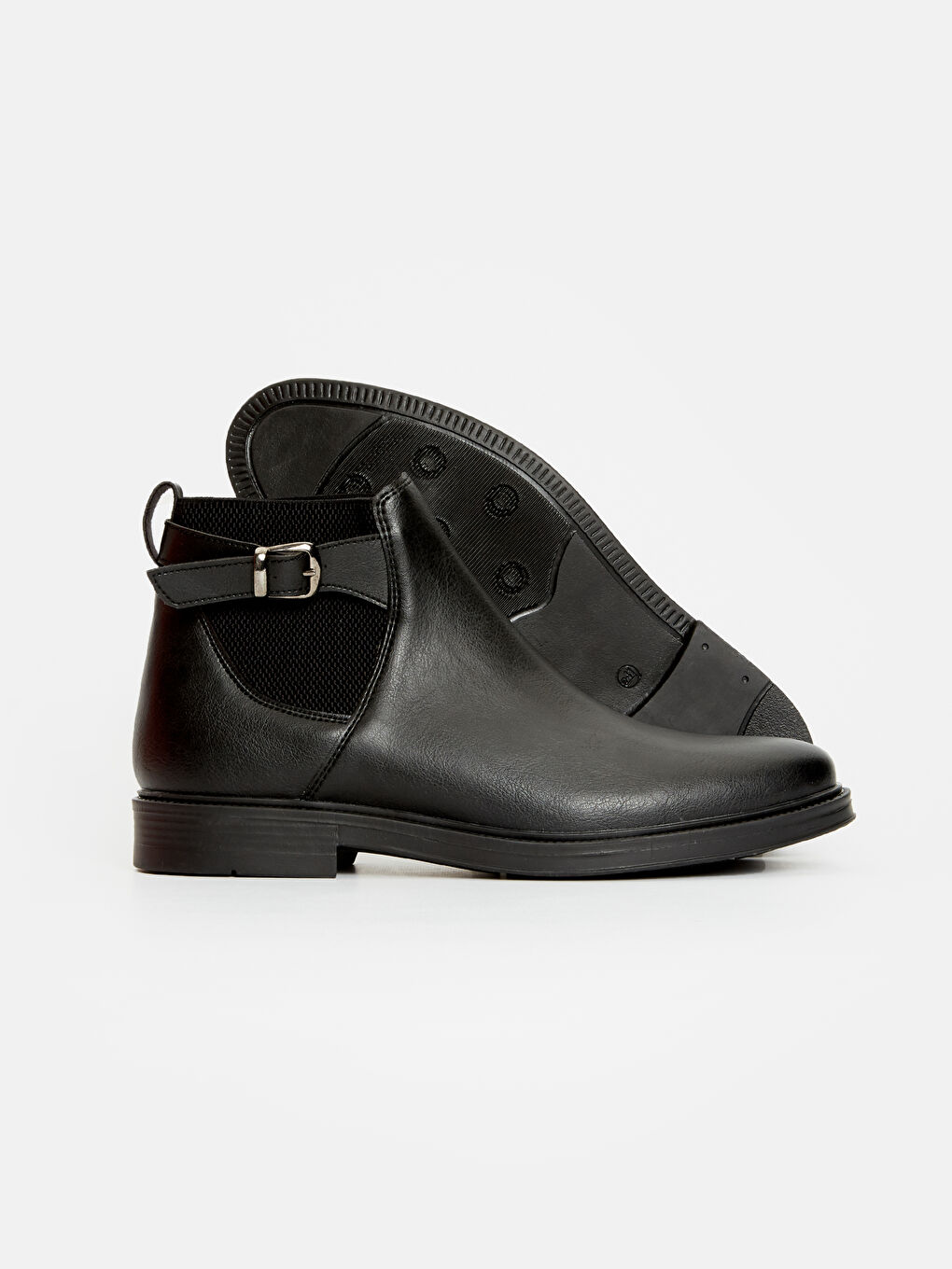 Stiefel für Damen im Lederlook-2