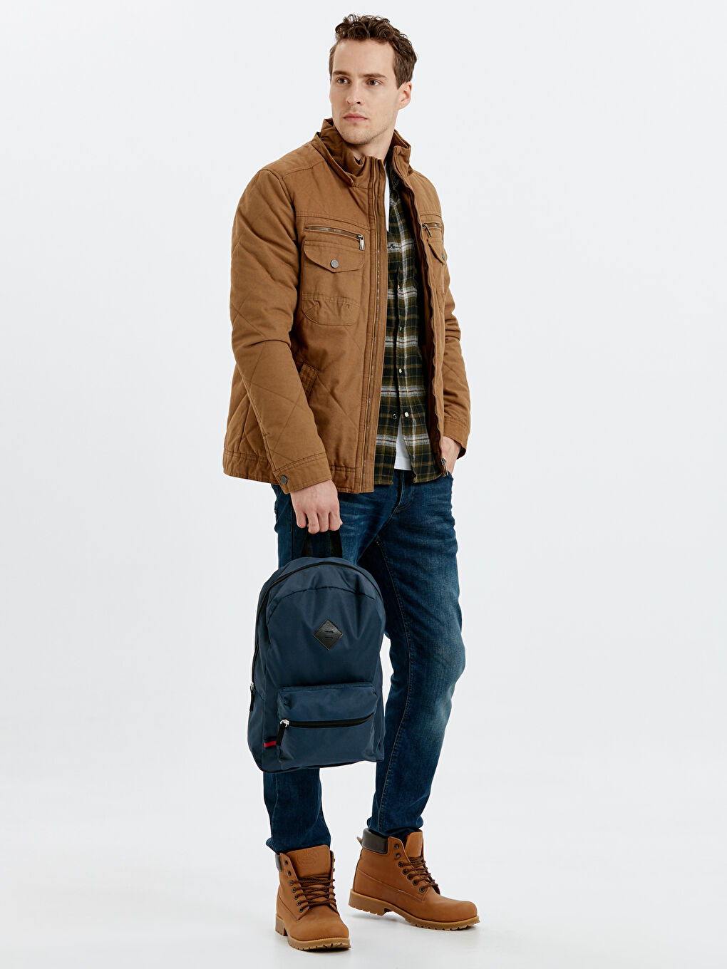 Koyu Petrol Omuz Çantası