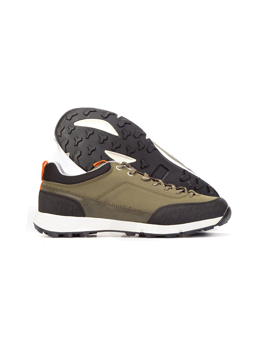 Haki Erkek Bağcıklı Trekking Ayakkabı-2