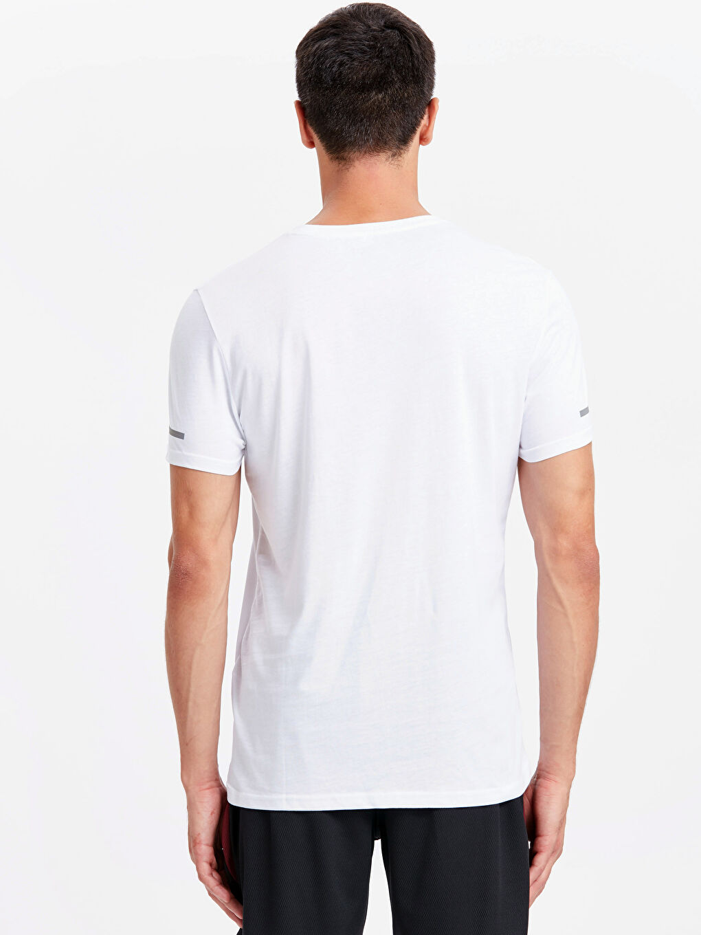 Man WHITE Sports T-Shirt-1