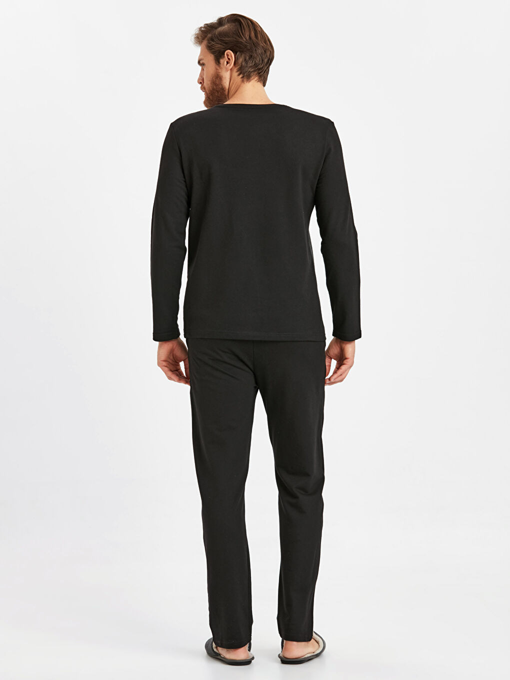 Man BLACK Pyjama Set-1