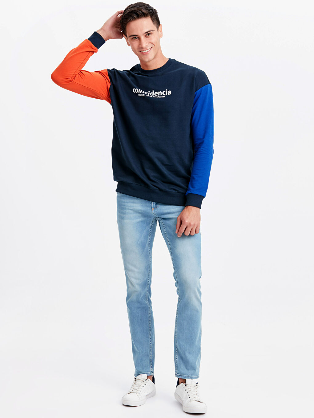 Lacivert Sweatshirt-2