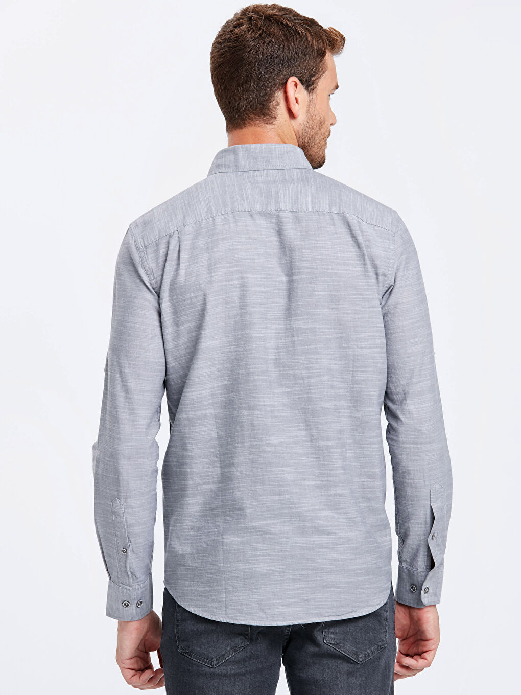 Chemise GRIS Homme-1