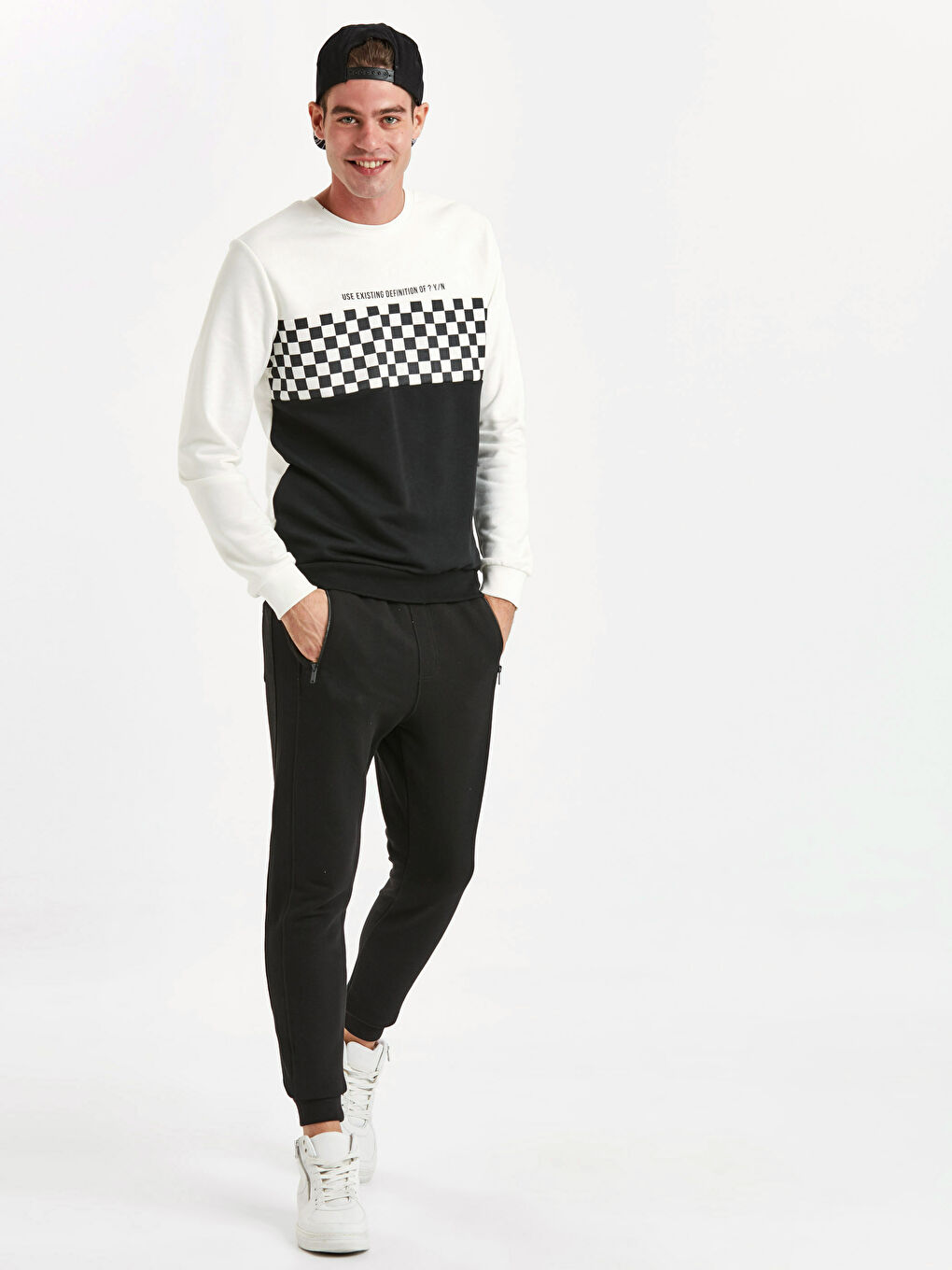 Kırık Beyaz Sweatshirt-2