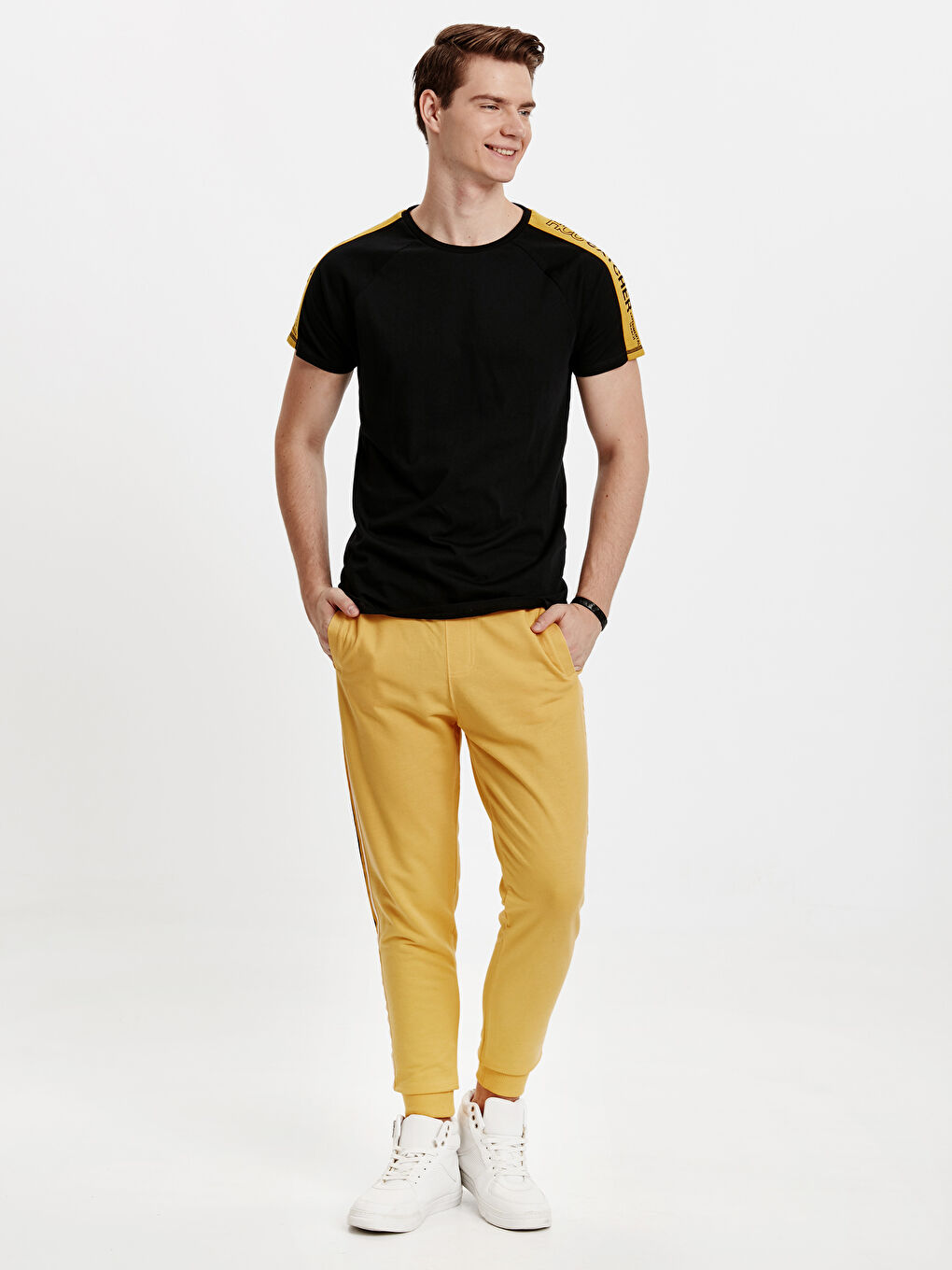 Man YELLOW Sweatpants