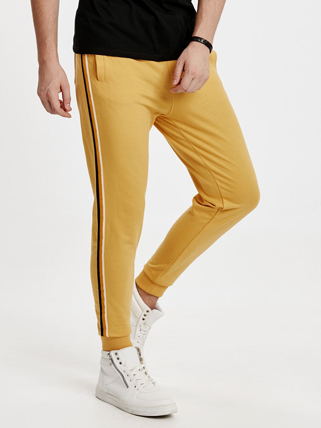 Man YELLOW Sweatpants-1