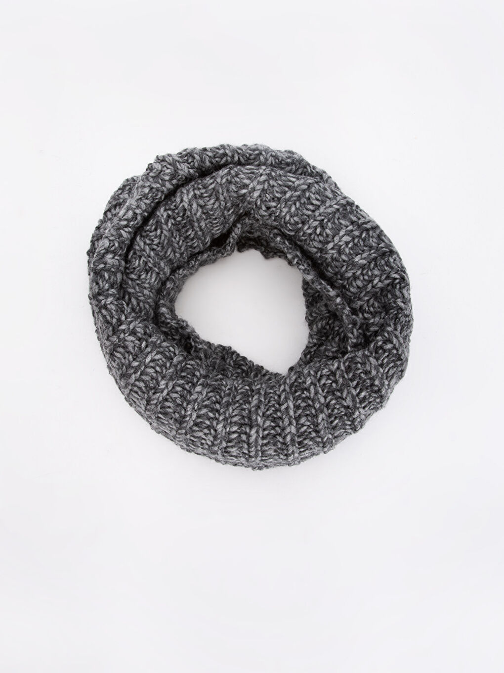 Man GREY Tube Scarf-1