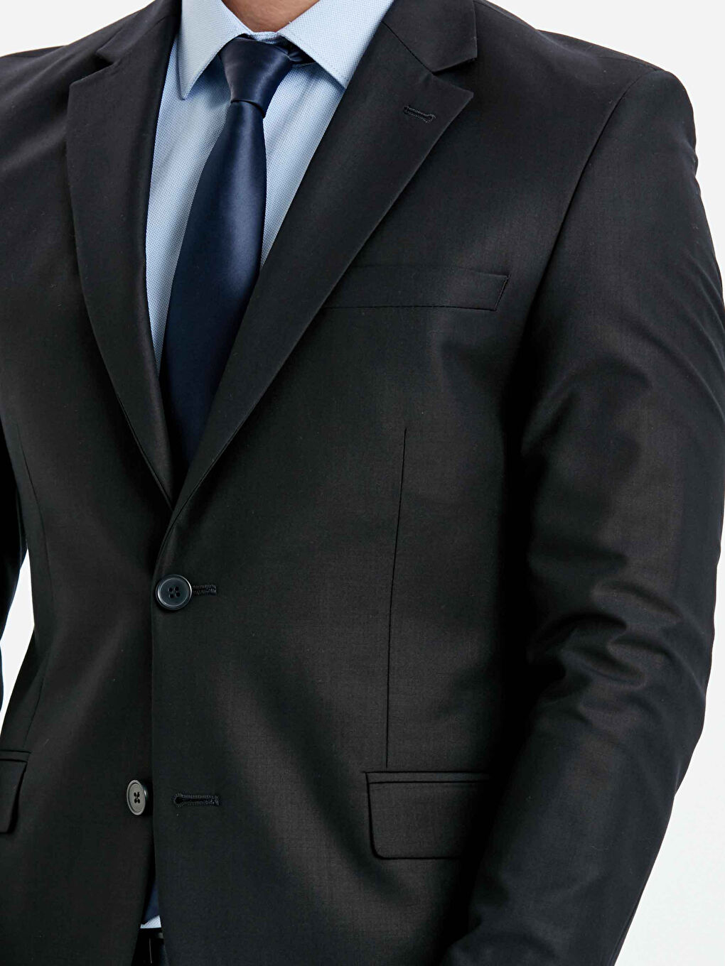 Lacivert Blazer Ceket-3