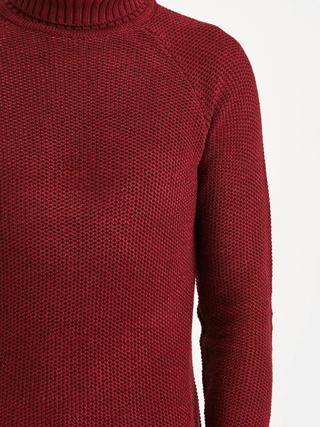 Pull-over ROUGE BORDEAUX Homme-3