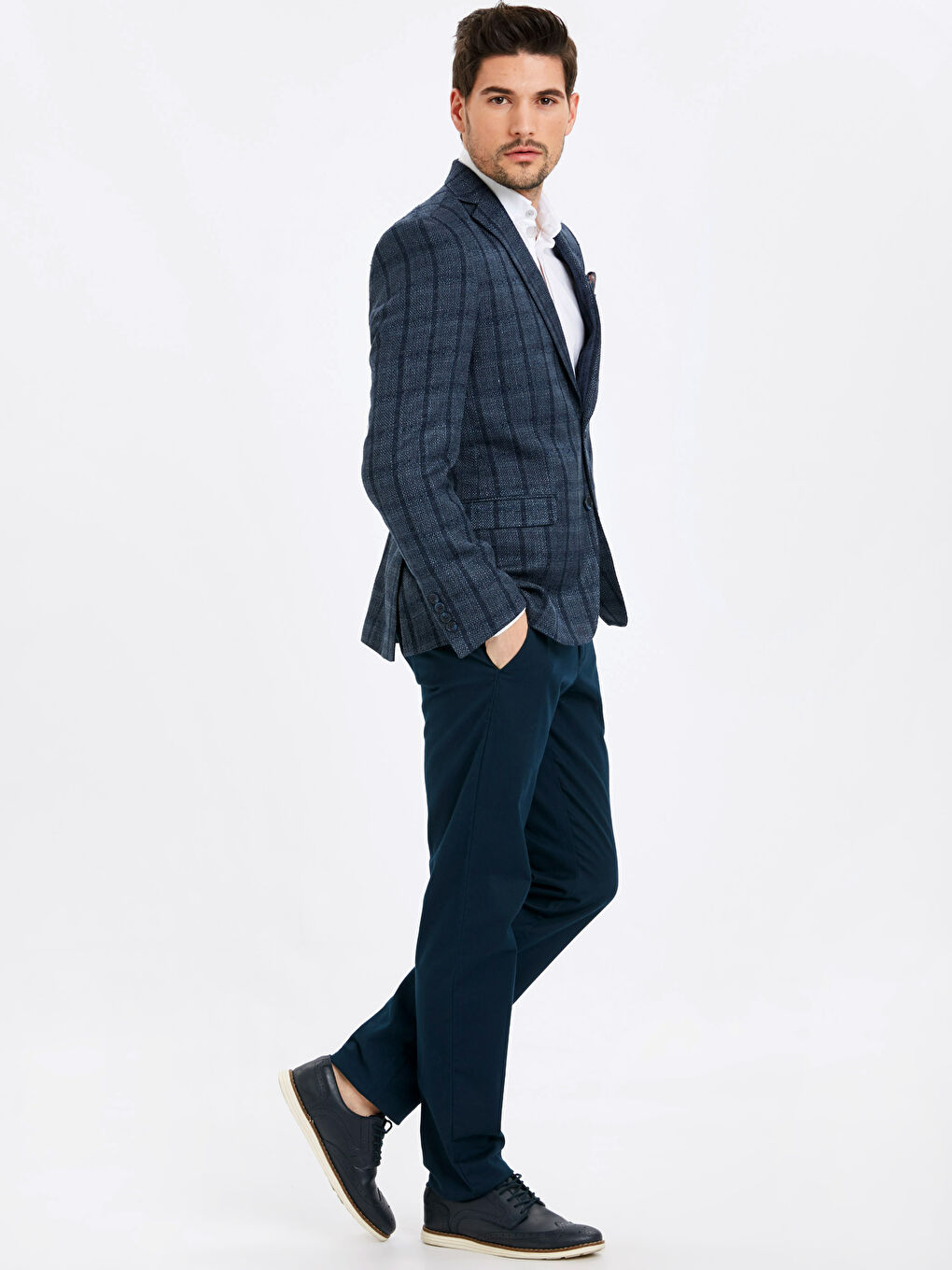 Man INDIGO Blazer Jacket-2
