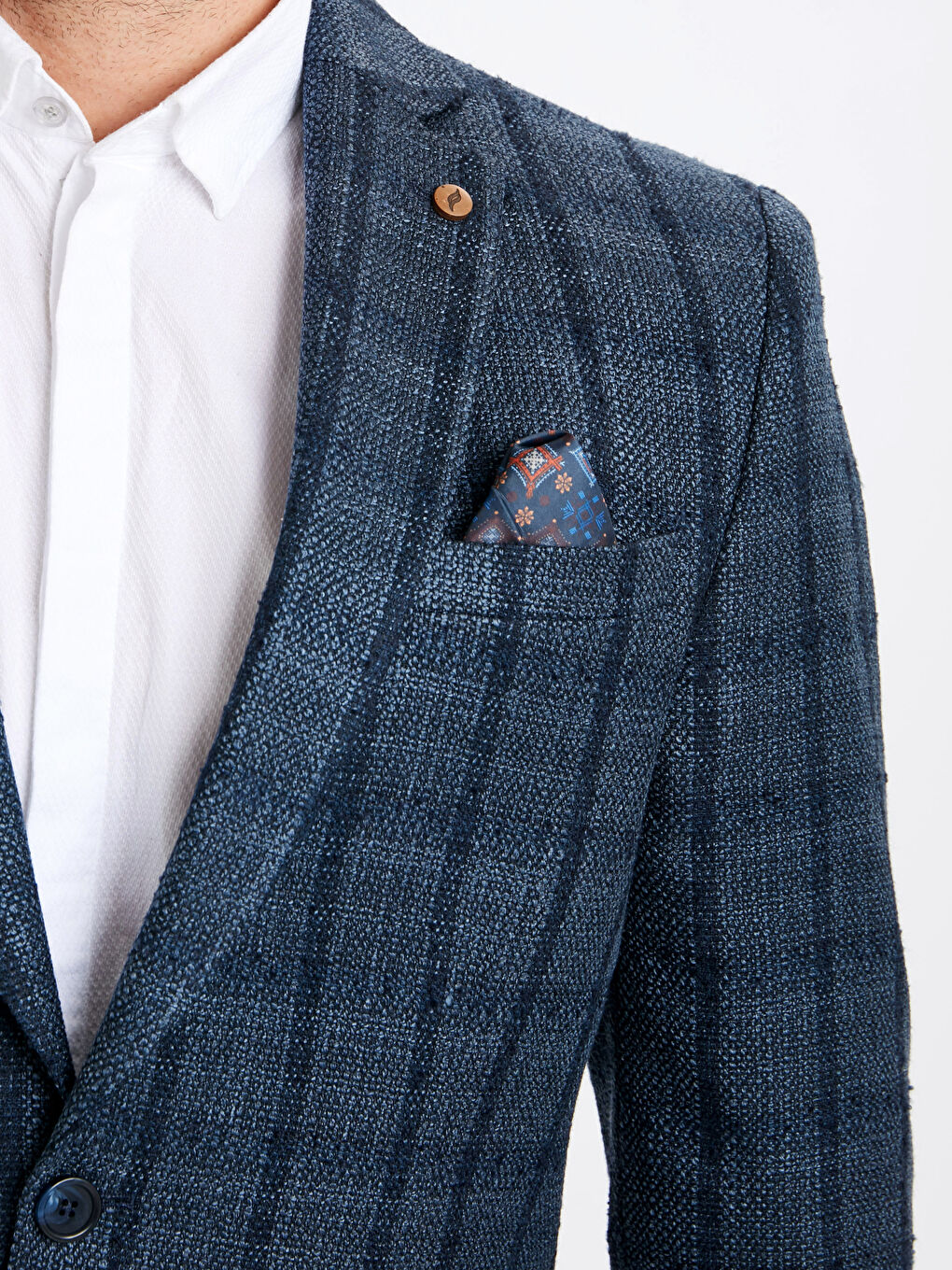 Man INDIGO Blazer Jacket-3