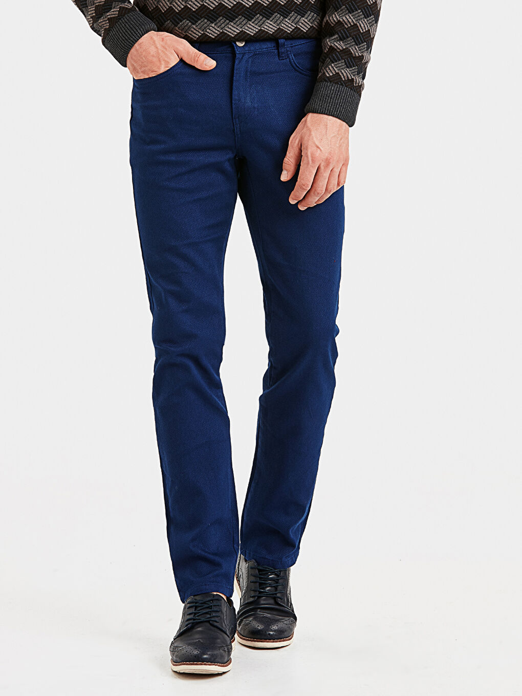 Pantalon BLEU Homme-1